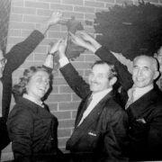 Esimene juhatus (vasakult) Lembit Pihlberg, Elna Kungla, Ludvig Wahtras, Alfred Kääramees, Edgar Liik.