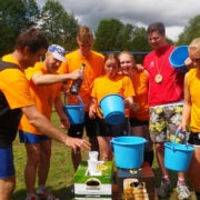 Võidurõõmus Luguse võistkond.