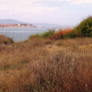 Nessebar. Õhtu enne sadu. Nagu Aafrika savannis. 26.4.15.