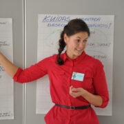 Psühholoog-noortenõustaja Iris Vahtra õpetas noortele konfliktide lahendamist.