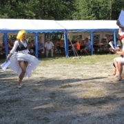 Kõpu külade päeval tegid poolsaare küladest kõige meeleolukama enesetutvustuse Luidja küla elanikud viisil “Luidja elu, Luidja elu, see jah, on kõige parem...”