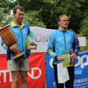 Toomas Masti jaoks oli kaheksas kord hoida kätel M21 vanuseklassi Hiiumaa karikat, Ott Rakkaselg oli teine.