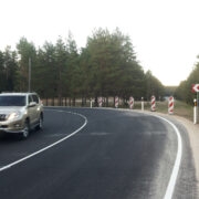 teemärgised, mis paigaldati pärast õnnetust.