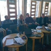 Projekti “Hiina maapiirkondade turismikoolitus ja Euroopa turismipaketid” partnerite kokkusaamine toimus veebruari algul Soomes Silokallios. Paremal projekti juhtpartneri Karhuseutu koostöökogu esindaja Jaana Mälkki.