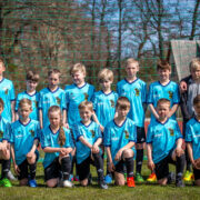 Võidukas tiim koos treeneri Mario Degtjoviga.