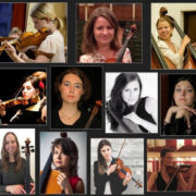 Kammerorkestris Homecoming mängivad noored muusikud.