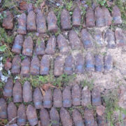 Malvastest leitud õppemürsud jäeti Hiiumaa militaar- muuseumile.