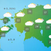 Hiiumaal näitas hommikune ilmateade kümme kraadi õhusooja vähem kui mujal Lääne-Eestis.