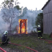 Tulekahjus hävinud kemmerg.