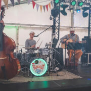 Iiukala bänd selle aasta Tuulekala festivalil (vasakult) Leho Aaslaid, Taavo Taelma, Indrek Kääramees ja Kersti Rõbtšenko.