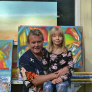 Toomas Altnurme tütrega.