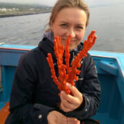 Väikesadamate spetsialisti eriala vilistlane Kaja Riiberg kevadsuvisel õpirändel Itaalias.