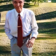 Juhan Kiris kuus aastat tagasi toimunud postiveteranide kokkutulekul.