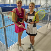 Maarika Matt ja Heidi Doronin pärast Mastersi finaali.