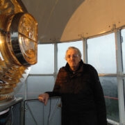 Kõpu tuletornis olid eile ametis uue laternasüsteemi paigaldajad.