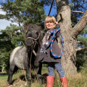Nelly Shetlandi poni Mikuga.