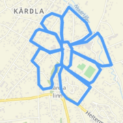 Kärdla linna virtuaaljooksu ajal kõndides loodud lilleke.