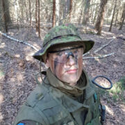 Mikael Kelomees ajateenistuses.