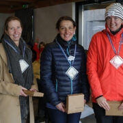 Rängal rajal osalenud naised, kes kõik said ka medalitega pärjatud: Liina Krünvald, Kristen Nigul ja Mirje Roasto.