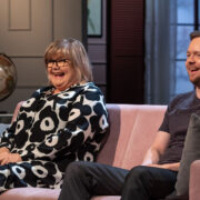 Gerda Kordemets ja Ott Sepp ETV saates “Hommik Anuga”.