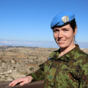 Kaili Uusoja missioonil Liibanonis.