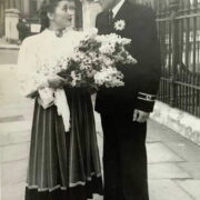 Aili Eistrat koos abikaasa Edgariga.