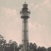 Dago – Leuchtturm Ristna, Postkaart 1904–1917.