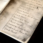 Väljavõte Eiffeli tehase toodete loetelust 1864–1889, Phare Dagerort.