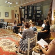 Ühislaulmine Kassari rahvamajas, Salmikulaulud 2019.