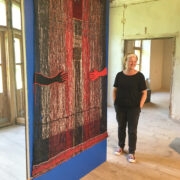 Maret Kukkur ja Aet Ollisaare vaip “Mäng”.