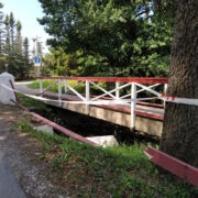 Silla piirdepost on sel pildil veel jões, sel nädalal peaks sild uuesti korda saama.