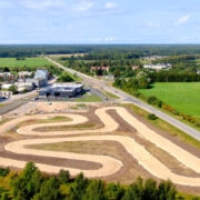 Kardiraja ehitus Käina aleviku serval edeneb.