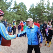 Klubi tänumeene ja president Eda Tärki tänusõnad Toivo Sauele.