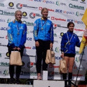 Öine autasustamine: kaksikvõidu N16 klassis said Maria Eller ja Herta Kesküla.