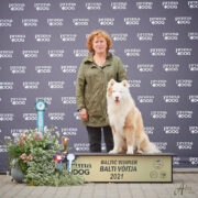 Ilmi Aksli rahvusvahelisel näitusel “Balti võitja 2021”, kus Jaku sai oma tõuklassis juunioride võitjatiitli.