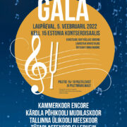 Aastakontserdi plakat.