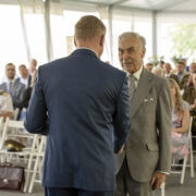 Mart Reino kuldrinnamärgi kättesaamisel.