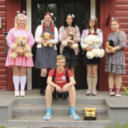 Lauka kooli tänavused lõpetajad.